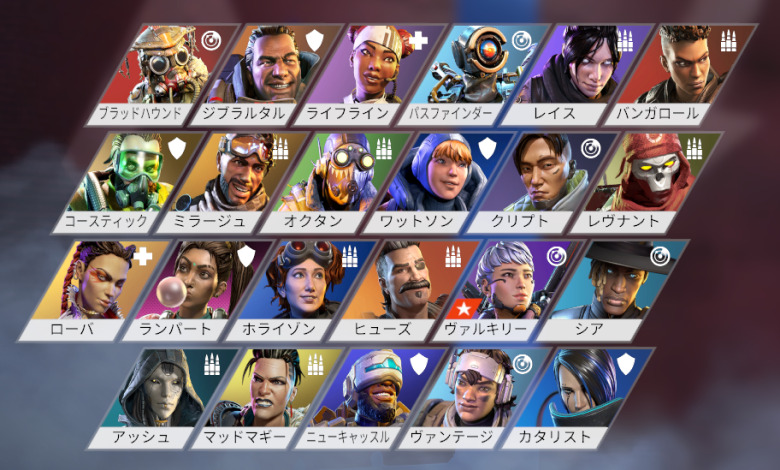 シーズン15レジェンドクラス