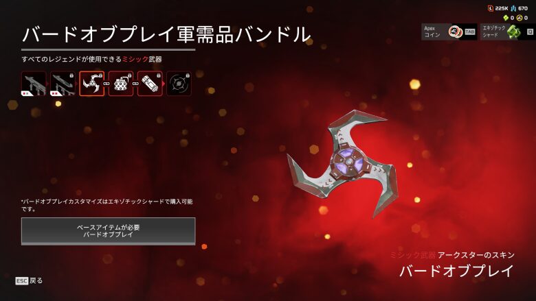 軍事品バンドル